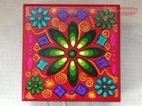 Caja Té 4 compartimentos