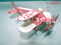 Avión Armable de papel